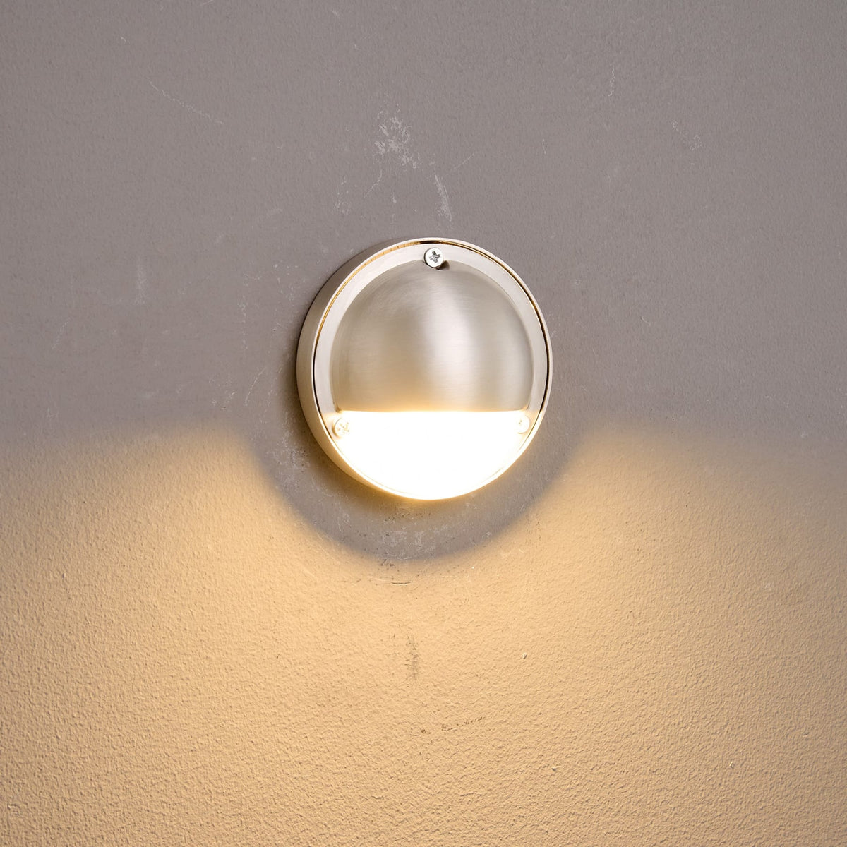 Modern Copper Wall Sconce With Dimmable Tri-Color Glow