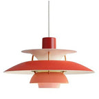 Scandinavian Metal Pendant Light With Adjustable Angle for Dining Room