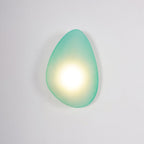 Modern Glass Wall Sconce With Warm Glass Shades