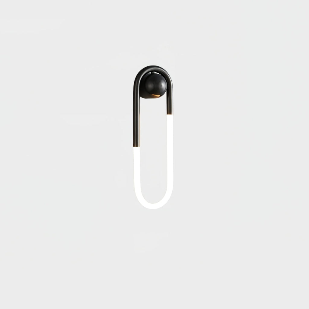 Minimalist Metal Wall Sconce for Living Room and Bedroom