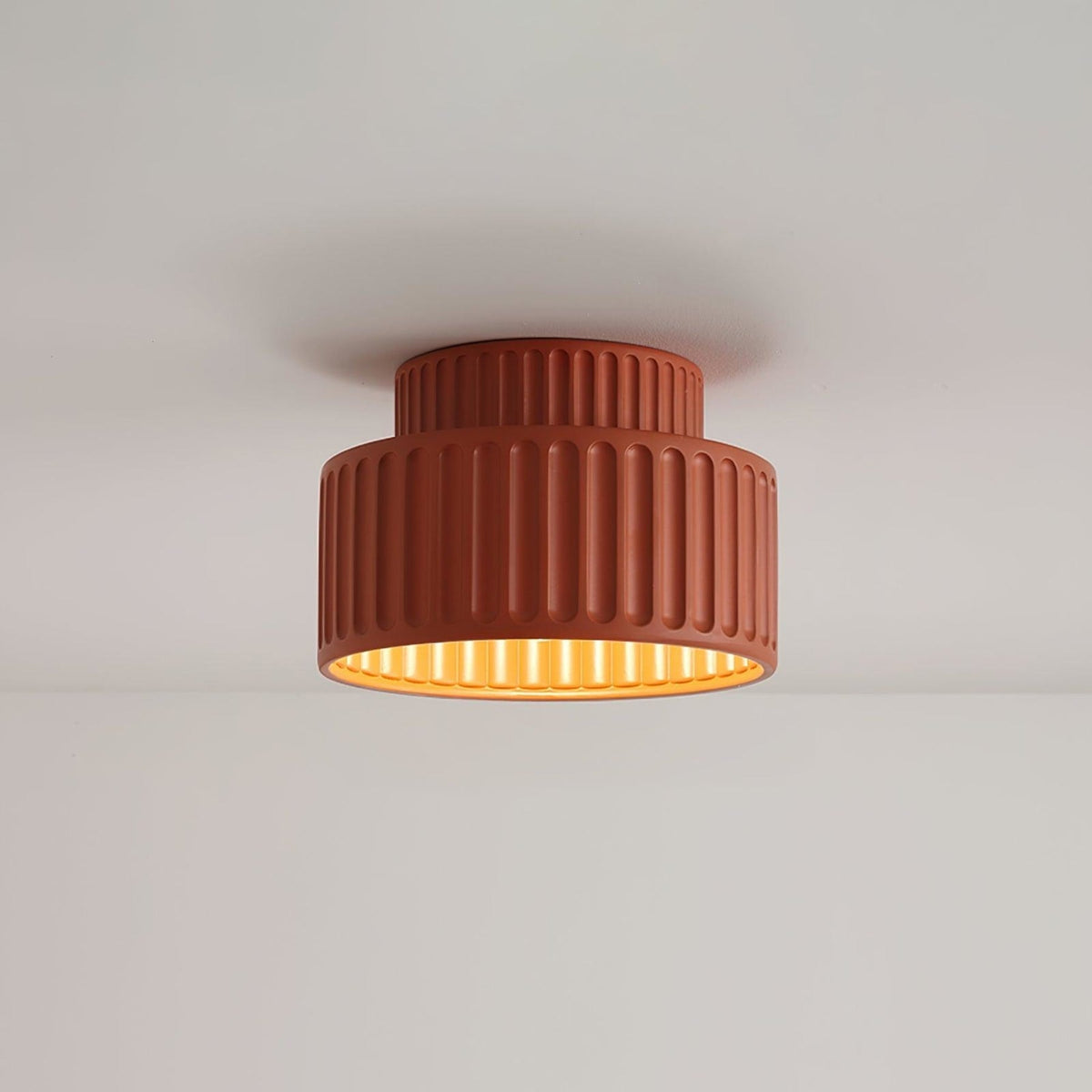 Modern Semi-Flush Ceiling Light for Living Room and Bedroom