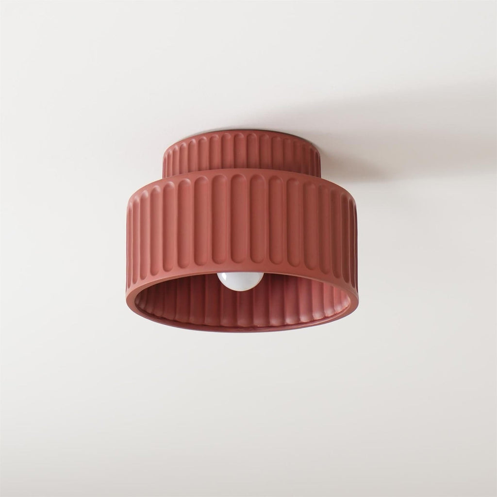 Modern Semi-Flush Ceiling Light for Living Room and Bedroom