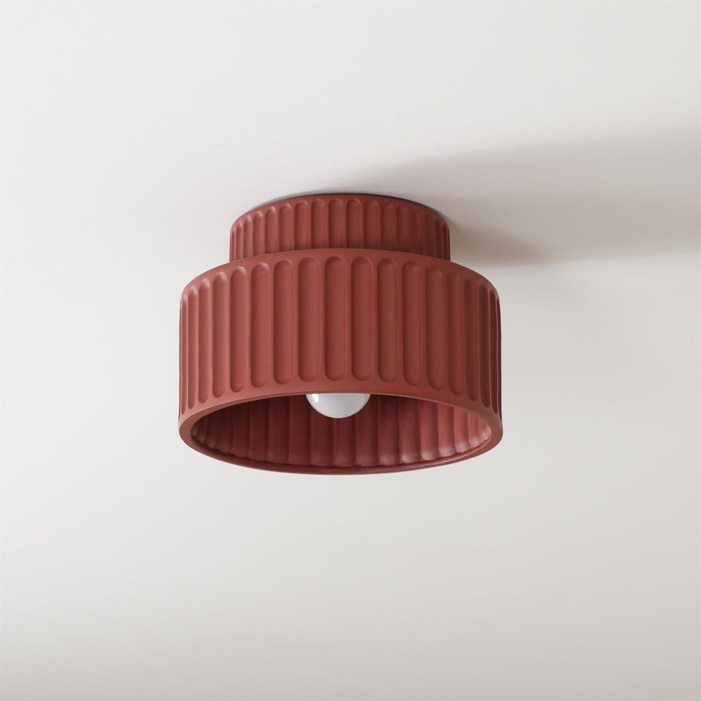 Modern Semi-Flush Ceiling Light for Living Room and Bedroom