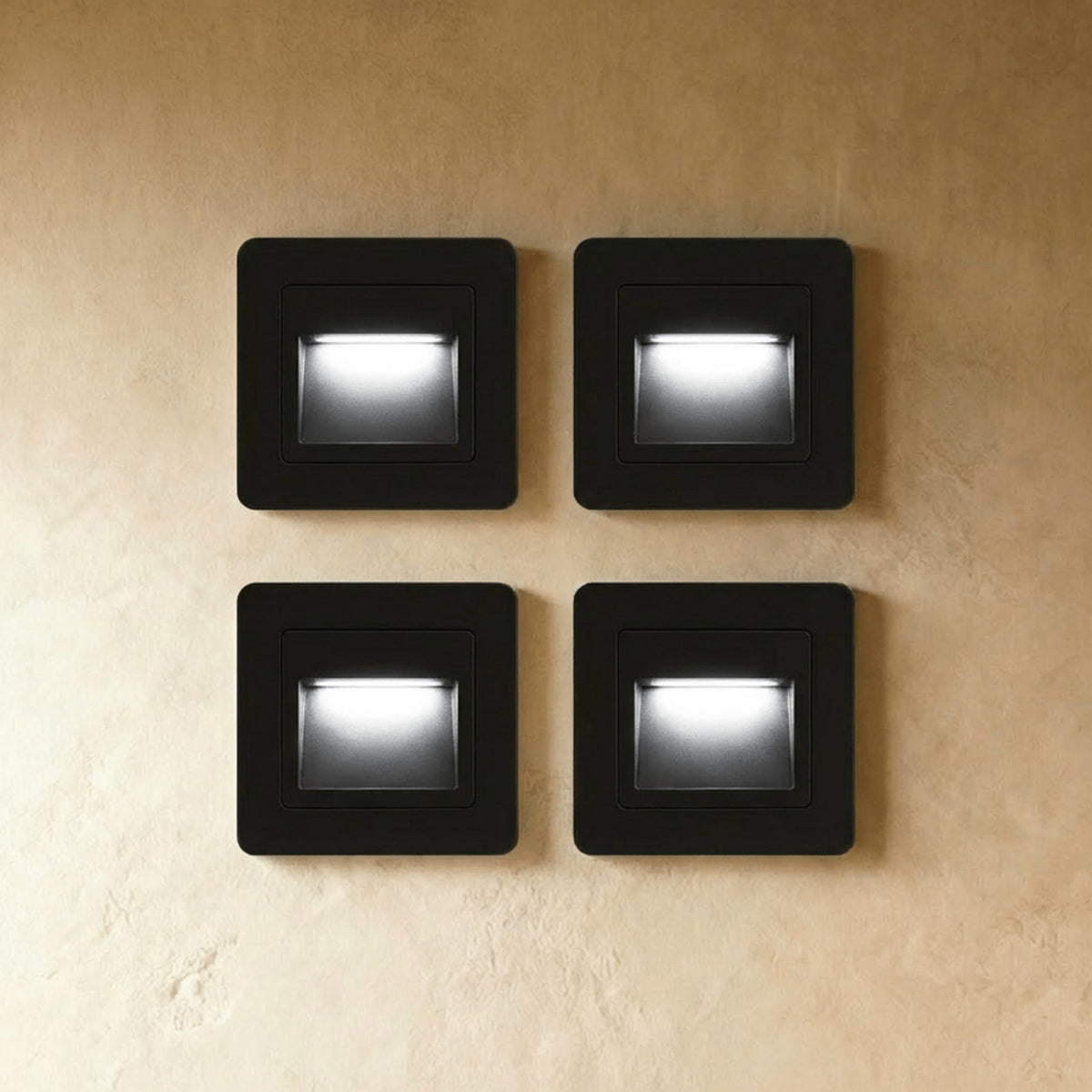 Minimalist Matte Plastic Wall Sconce for Hallway and Bedroom