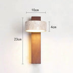 Modern Wood Wall Sconce with Bulb Included for Living Room