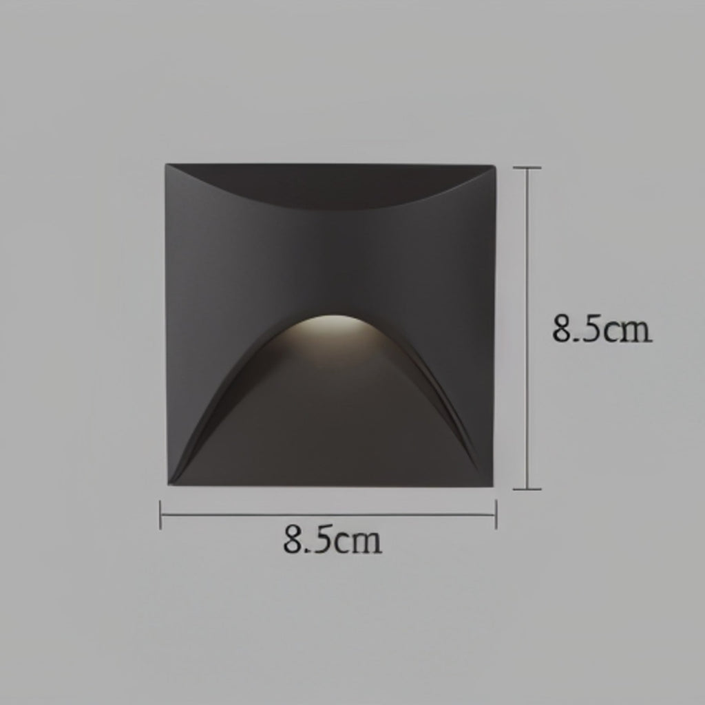 Modern Matte Metal Wall Sconce With Motion Sensor Option for Hallways