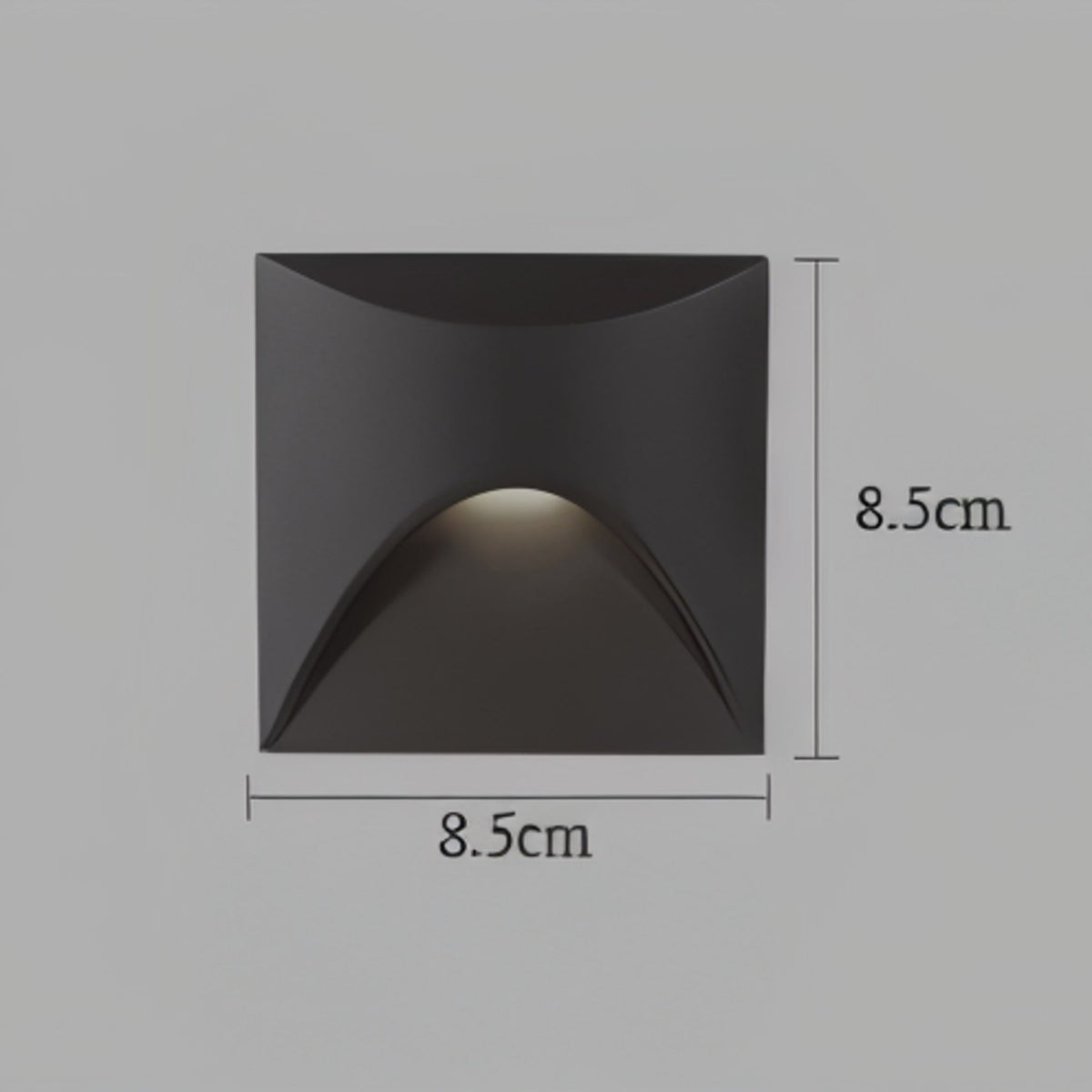 Modern Matte Metal Wall Sconce With Motion Sensor Option for Hallways