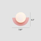 Modern Metal Wall Sconce With Selectable LED Glow