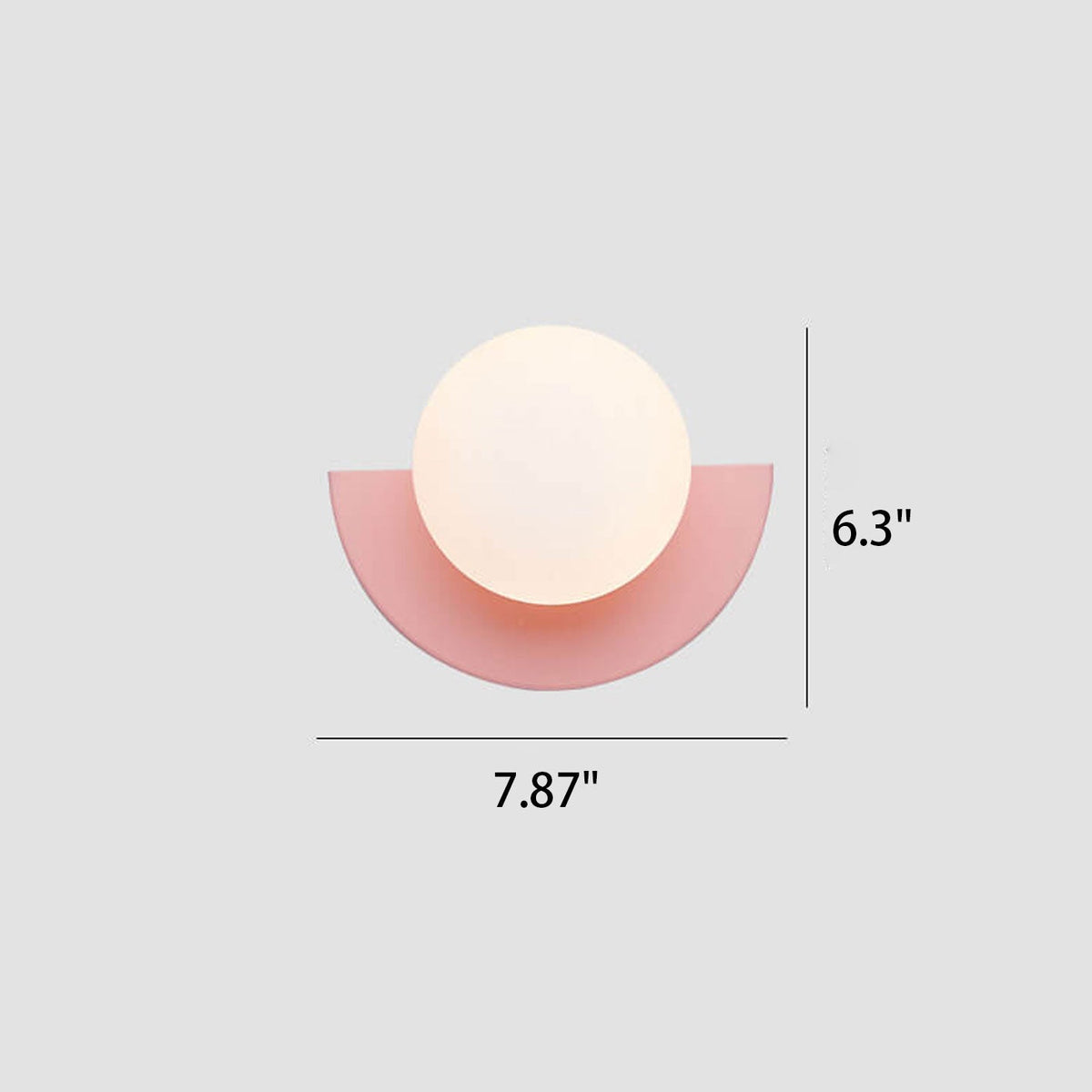 Modern Metal Wall Sconce With Selectable LED Glow