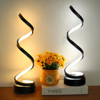 Modern Aluminum Table Lamp With USB Power