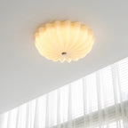 Vintage Glass Flush Mount Ceiling Light for Living Room