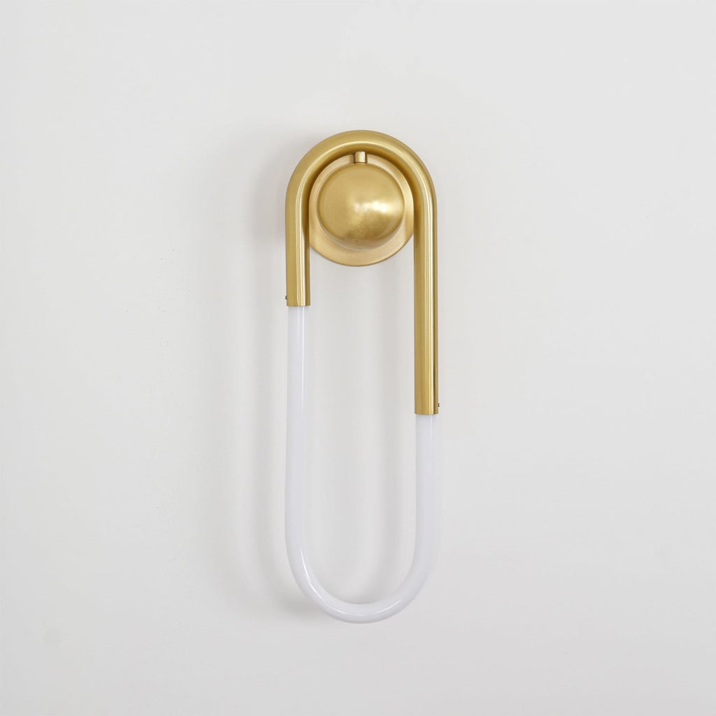 Minimalist Metal Wall Sconce for Living Room and Bedroom