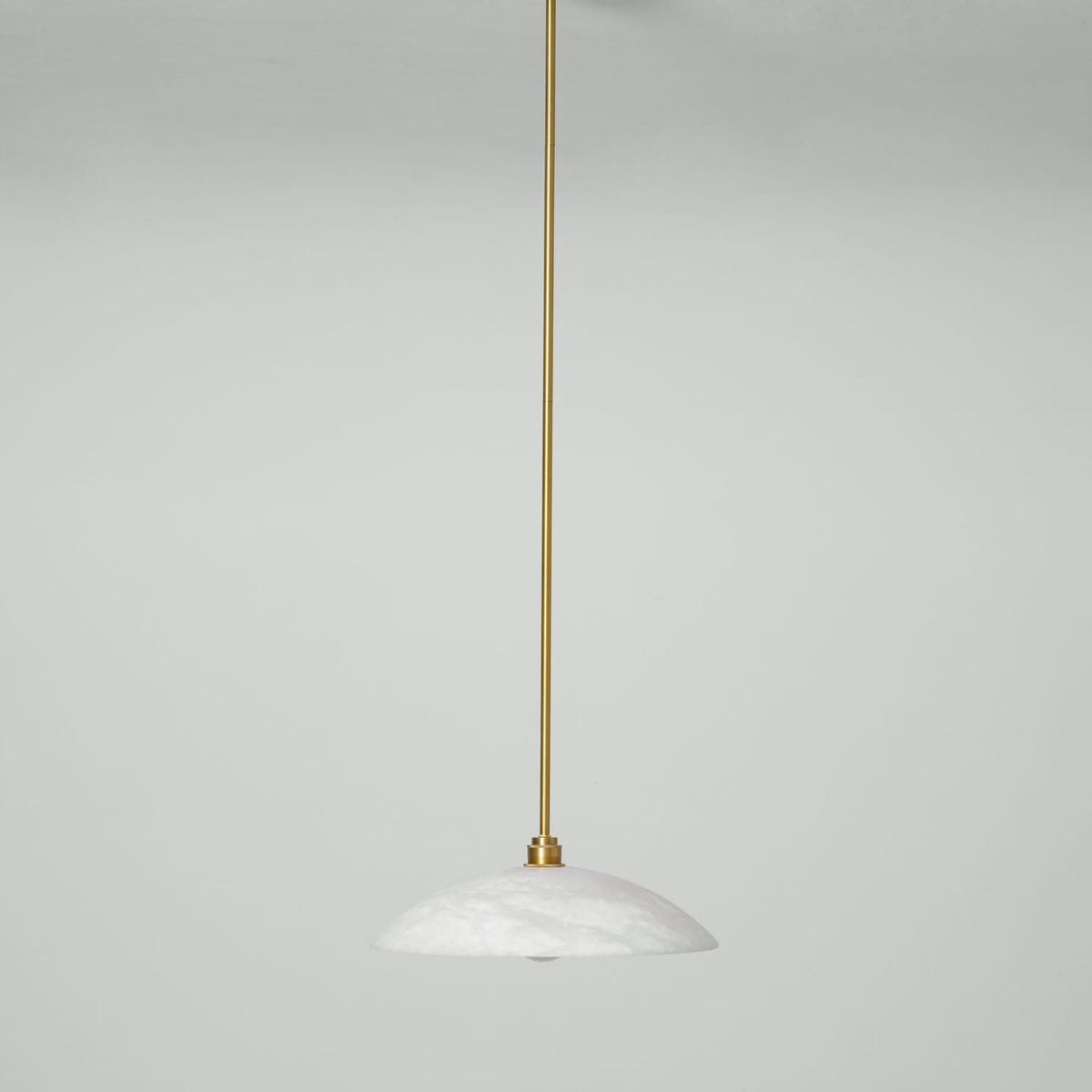 Modern Marble and Copper Pendant Light for Dining Room