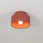 Modern Semi-Flush Ceiling Light for Living Room and Bedroom