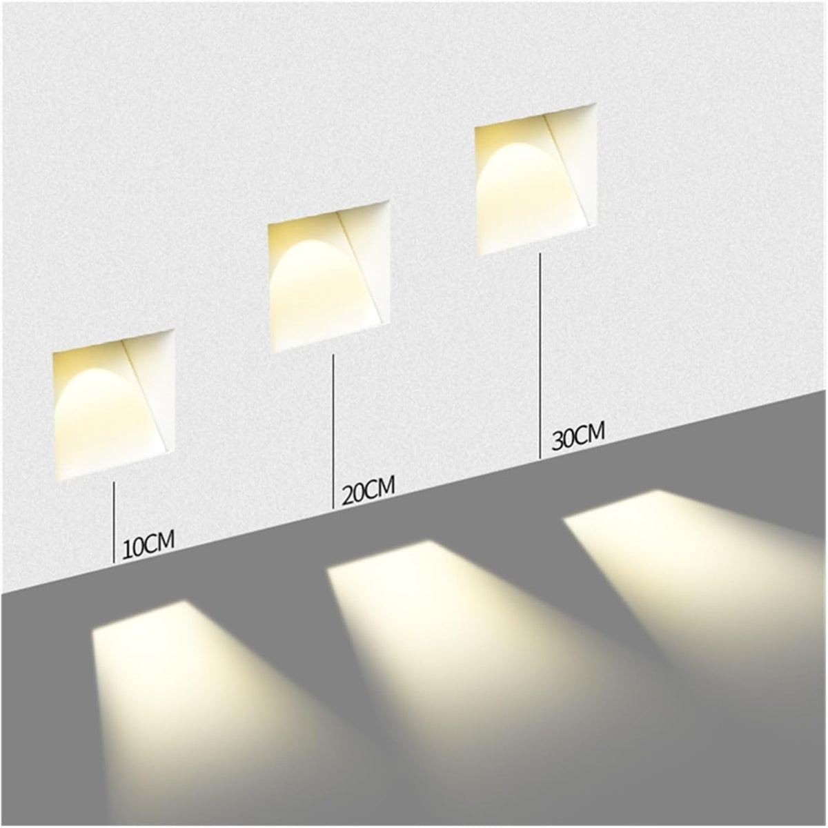 Frameless LED Sensor Wall Sconce With Perforated Panel Design
