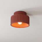 Modern Semi-Flush Ceiling Light for Living Room and Bedroom