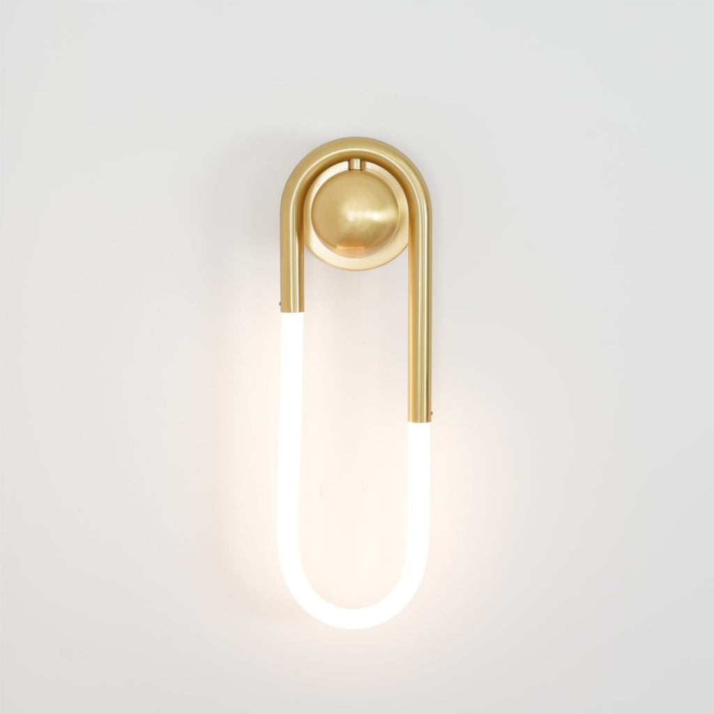 Minimalist Metal Wall Sconce for Living Room and Bedroom
