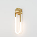 Minimalist Metal Wall Sconce for Living Room and Bedroom