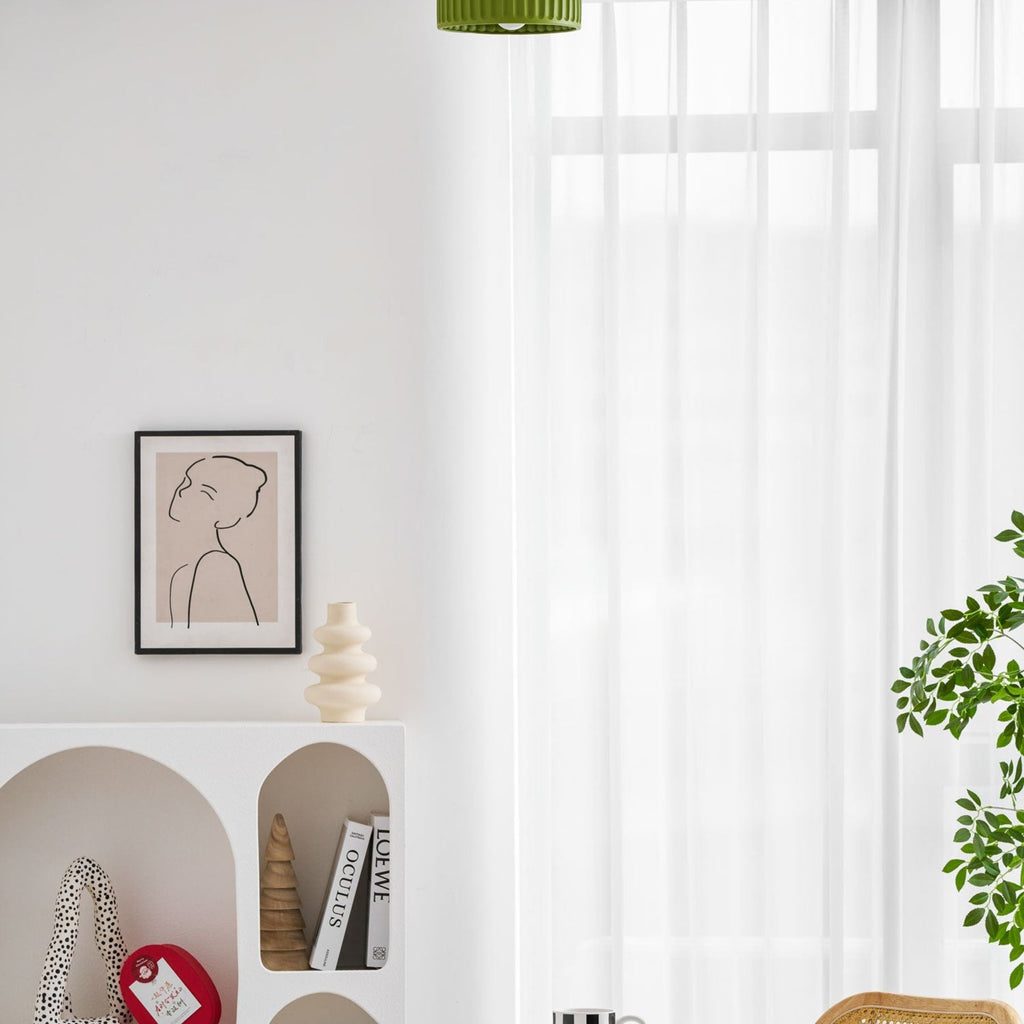 Modern Semi-Flush Ceiling Light for Living Room and Bedroom