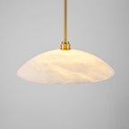 Modern Marble and Copper Pendant Light for Dining Room