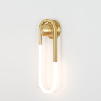 Minimalist Metal Wall Sconce for Living Room and Bedroom