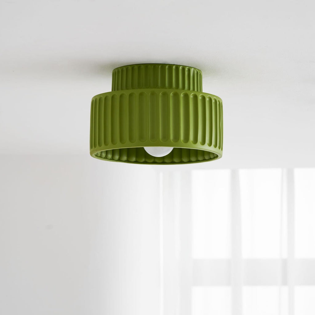Modern Semi-Flush Ceiling Light for Living Room and Bedroom