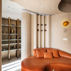 Modern Glass Wall Sconce With Warm Glass Shades