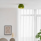 Modern Semi-Flush Ceiling Light for Living Room and Bedroom
