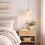 Modern Marble and Copper Pendant Light for Dining Room
