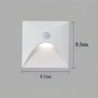 Modern Matte Metal Wall Sconce With Motion Sensor Option for Hallways