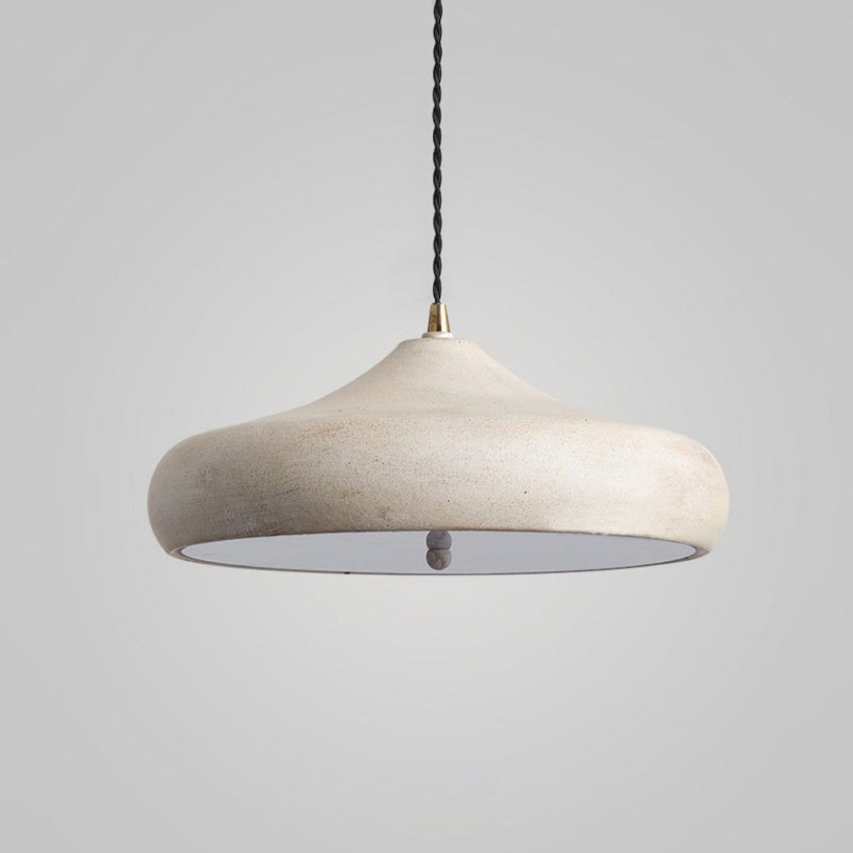 Modern Iron Pendant Light With Warm LED Glow