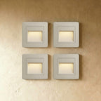 Minimalist Matte Plastic Wall Sconce for Hallway and Bedroom