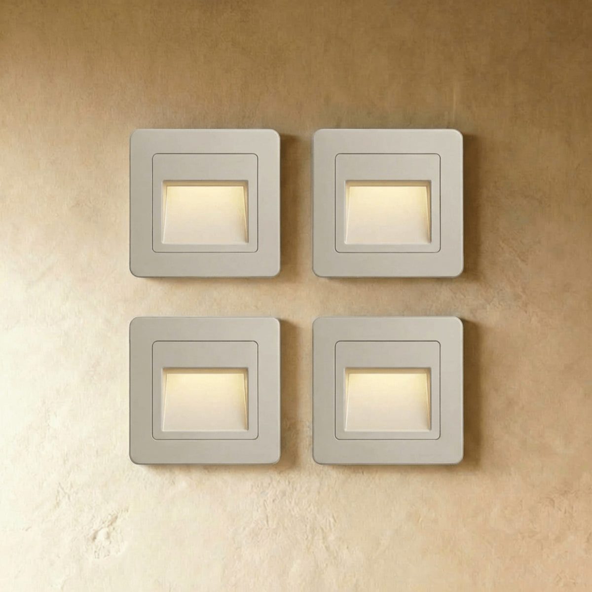 Minimalist Matte Plastic Wall Sconce for Hallway and Bedroom