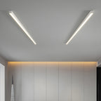 Minimalist Linear Metal Ceiling Light for Living Room