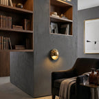 Modern Copper Wall Sconce With Dimmable Tri-Color Glow