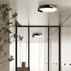 Modern Wood Flush Mount Ceiling Light for Living Room