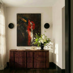 Modern Aluminum Round Wall Sconce for Living Room