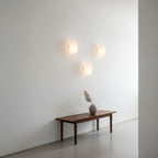 Modern Glass Wall Sconce With Warm Glass Shades
