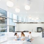 Modern Flush Mount Ceiling Light for Living Room and Bedroom