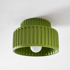 Modern Semi-Flush Ceiling Light for Living Room and Bedroom