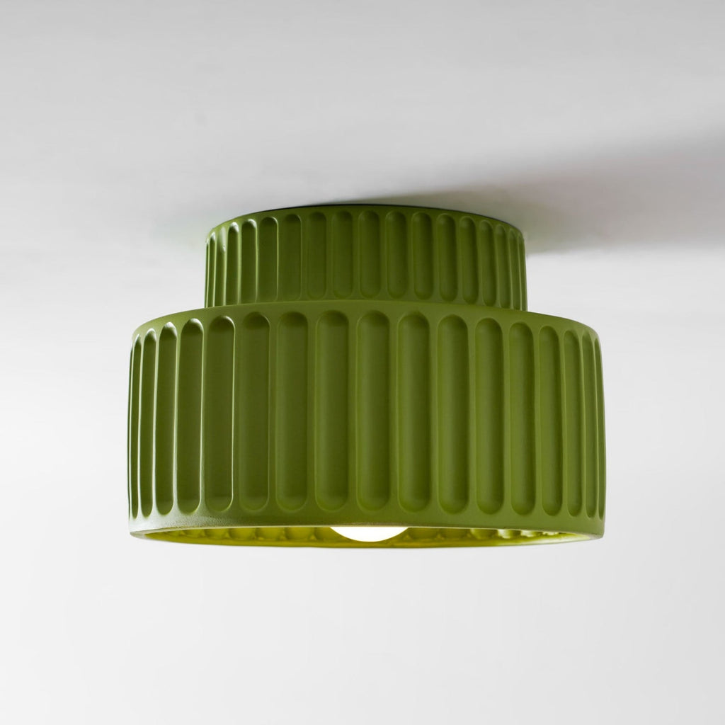 Modern Semi-Flush Ceiling Light for Living Room and Bedroom