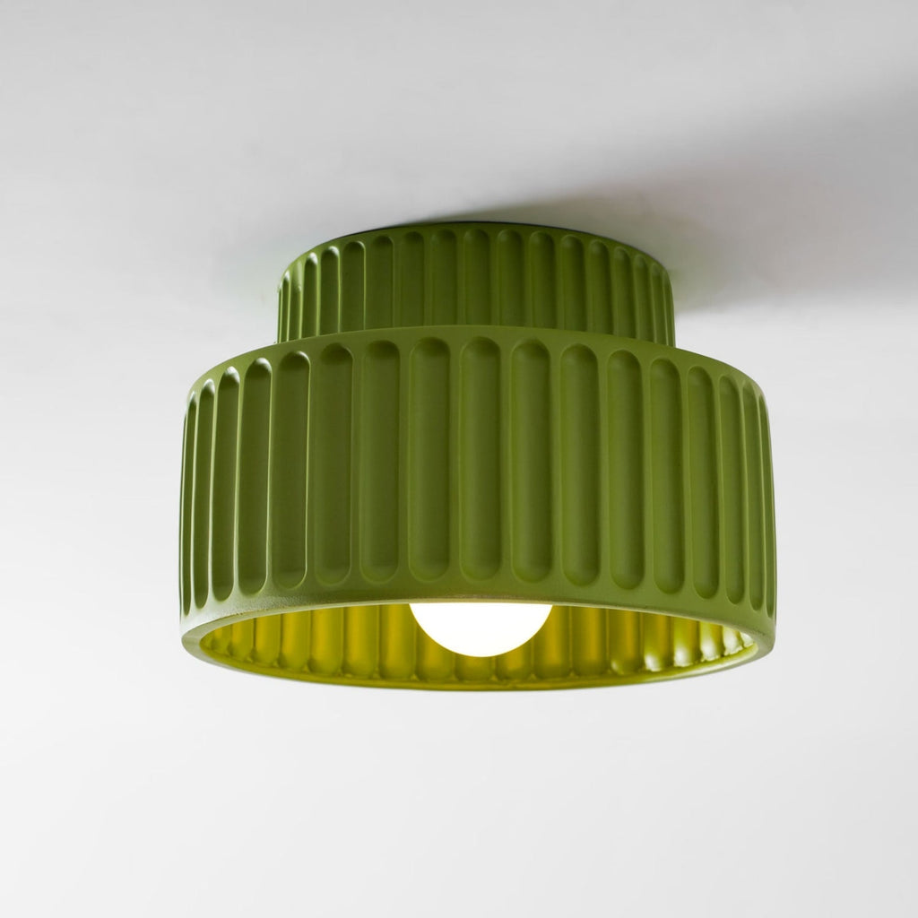 Modern Semi-Flush Ceiling Light for Living Room and Bedroom