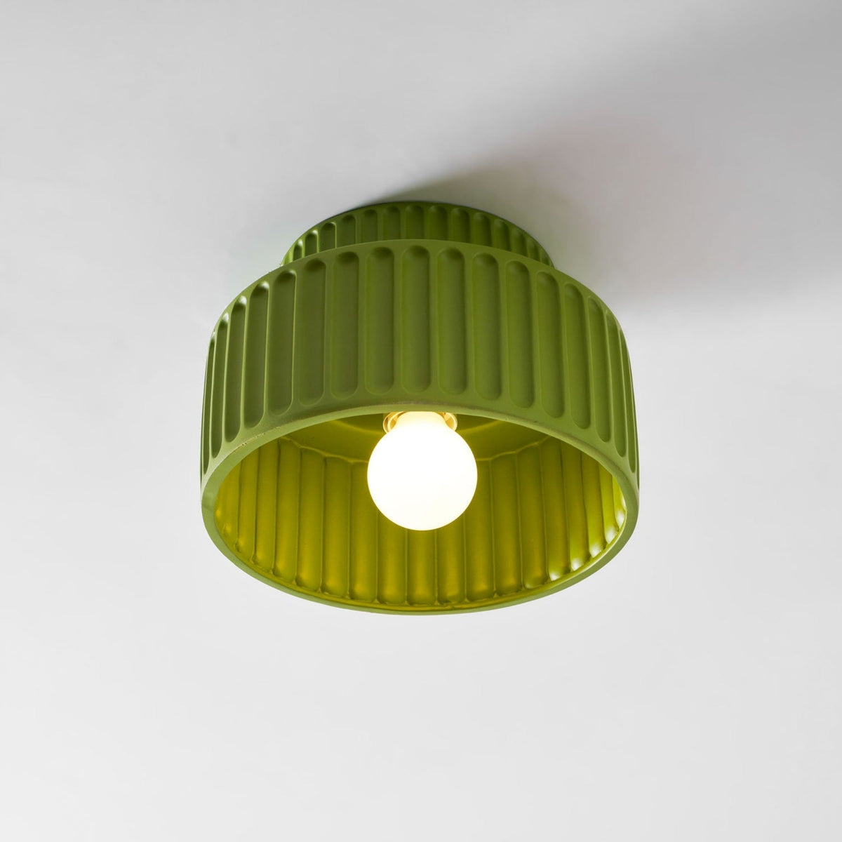 Modern Semi-Flush Ceiling Light for Living Room and Bedroom