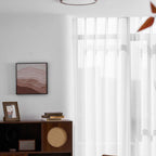 Minimalist Wood Flush Mount Ceiling Light With Slim Profile