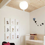 Modern Flush Mount Ceiling Light for Living Room and Bedroom