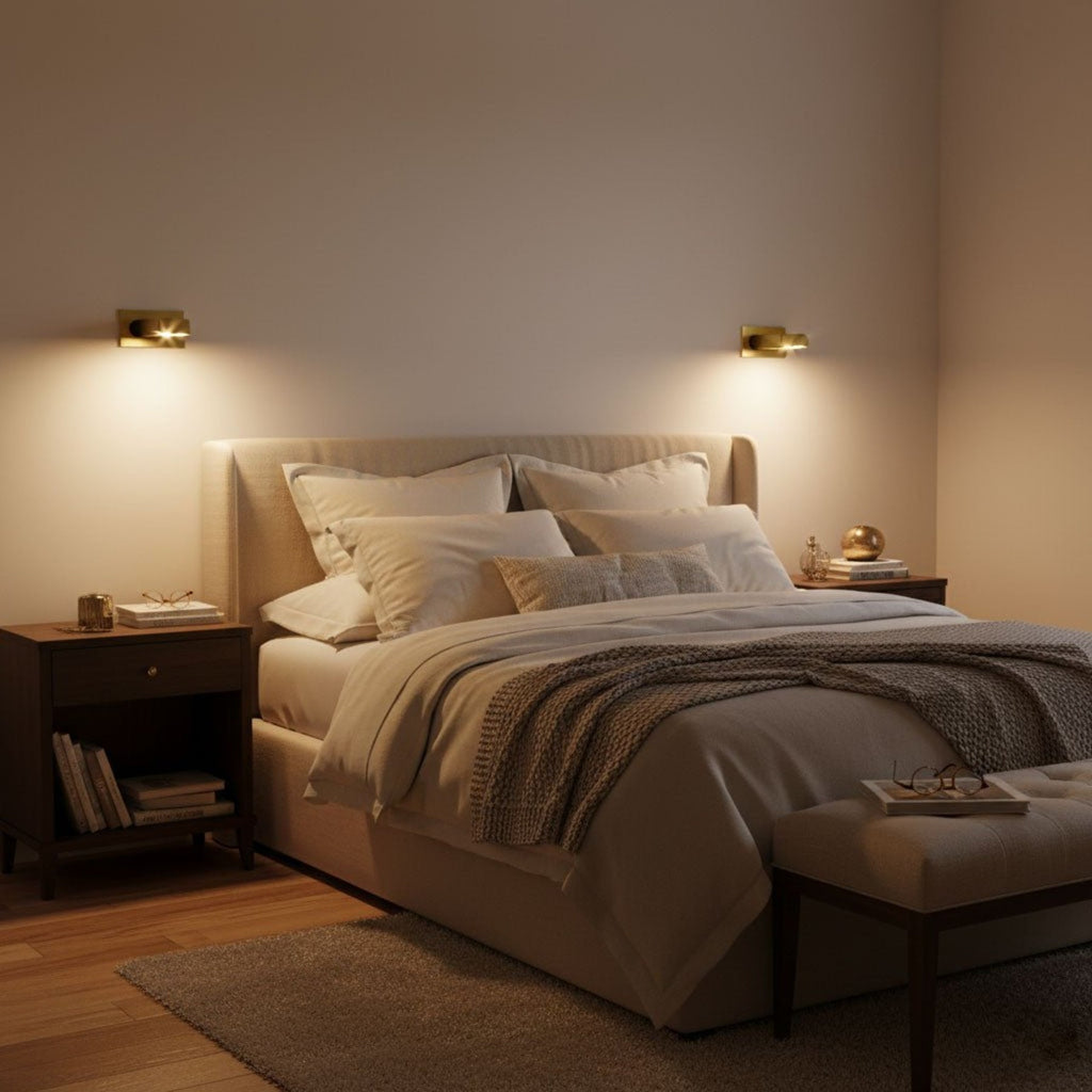 Modern Aluminum Wall Sconce for Bedroom and Living Room