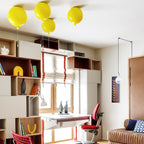 Modern Flush Mount Ceiling Light for Living Room and Bedroom