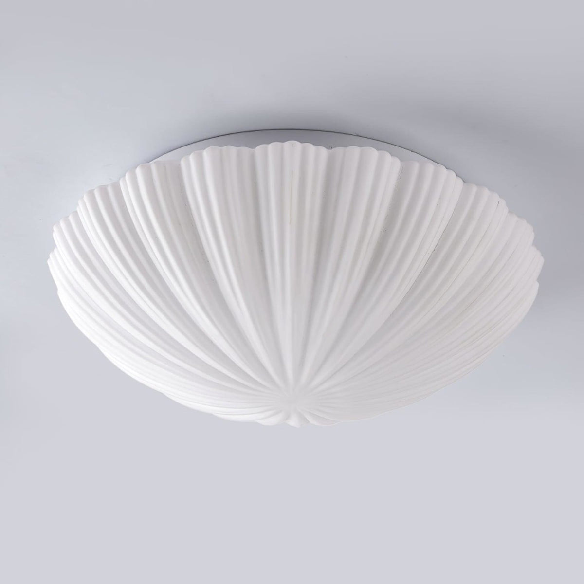 Modern Glass Flush Mount Ceiling Light
