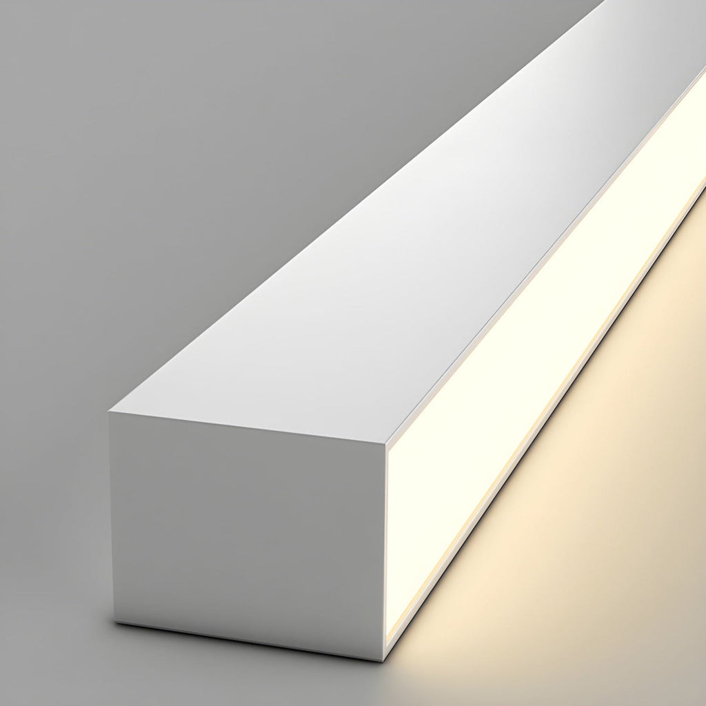 Minimalist Linear Metal Ceiling Light for Living Room