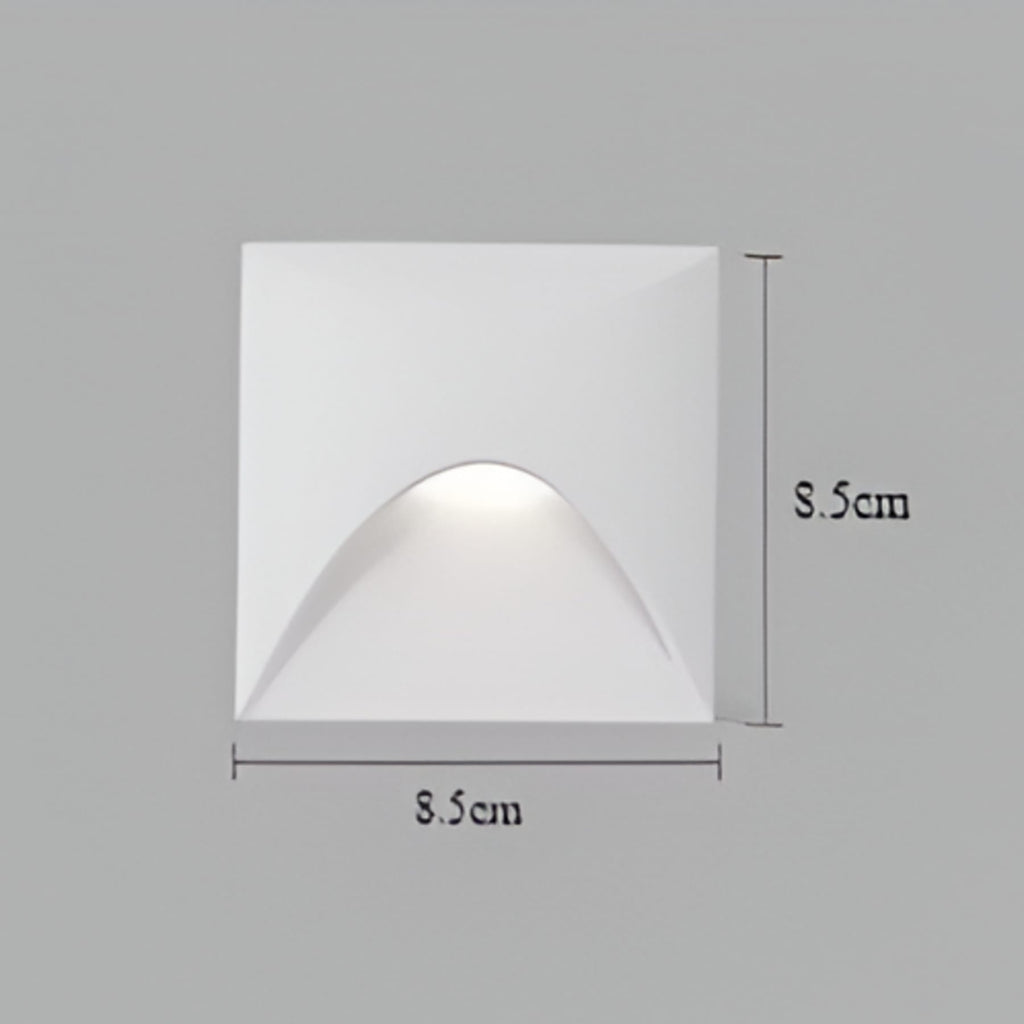 Modern Matte Metal Wall Sconce With Motion Sensor Option for Hallways